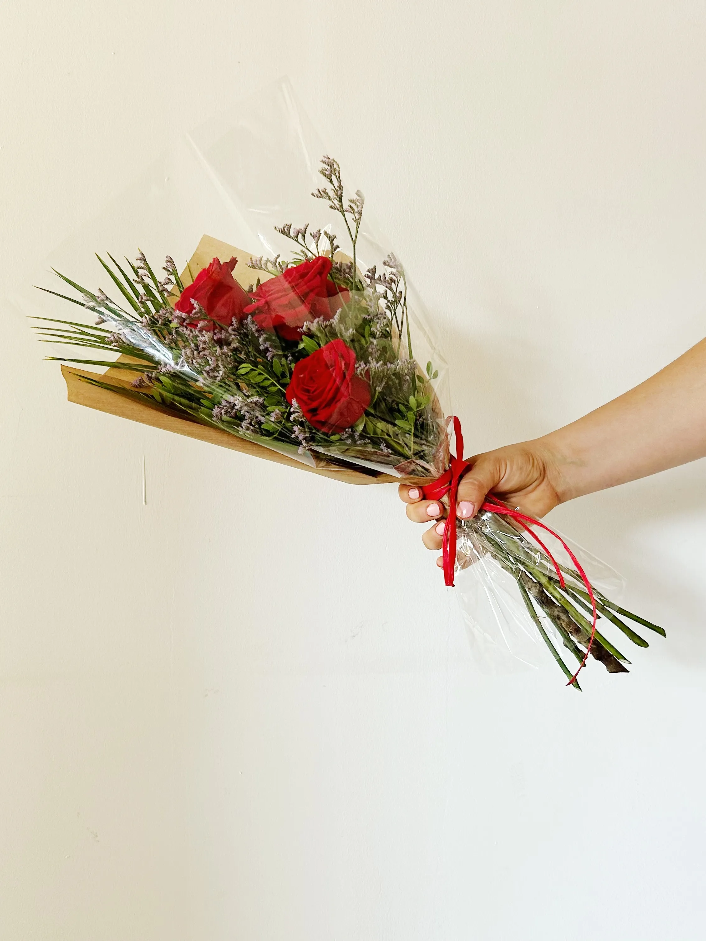 Ram de 3 Roses Vermelles "Incondicional"