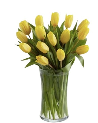Ramo de10 Tulipanes Amarillos