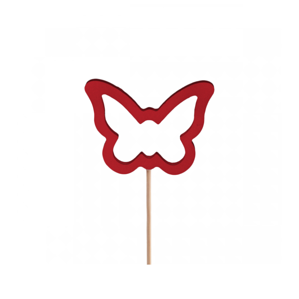 Pick Mariposa Roja