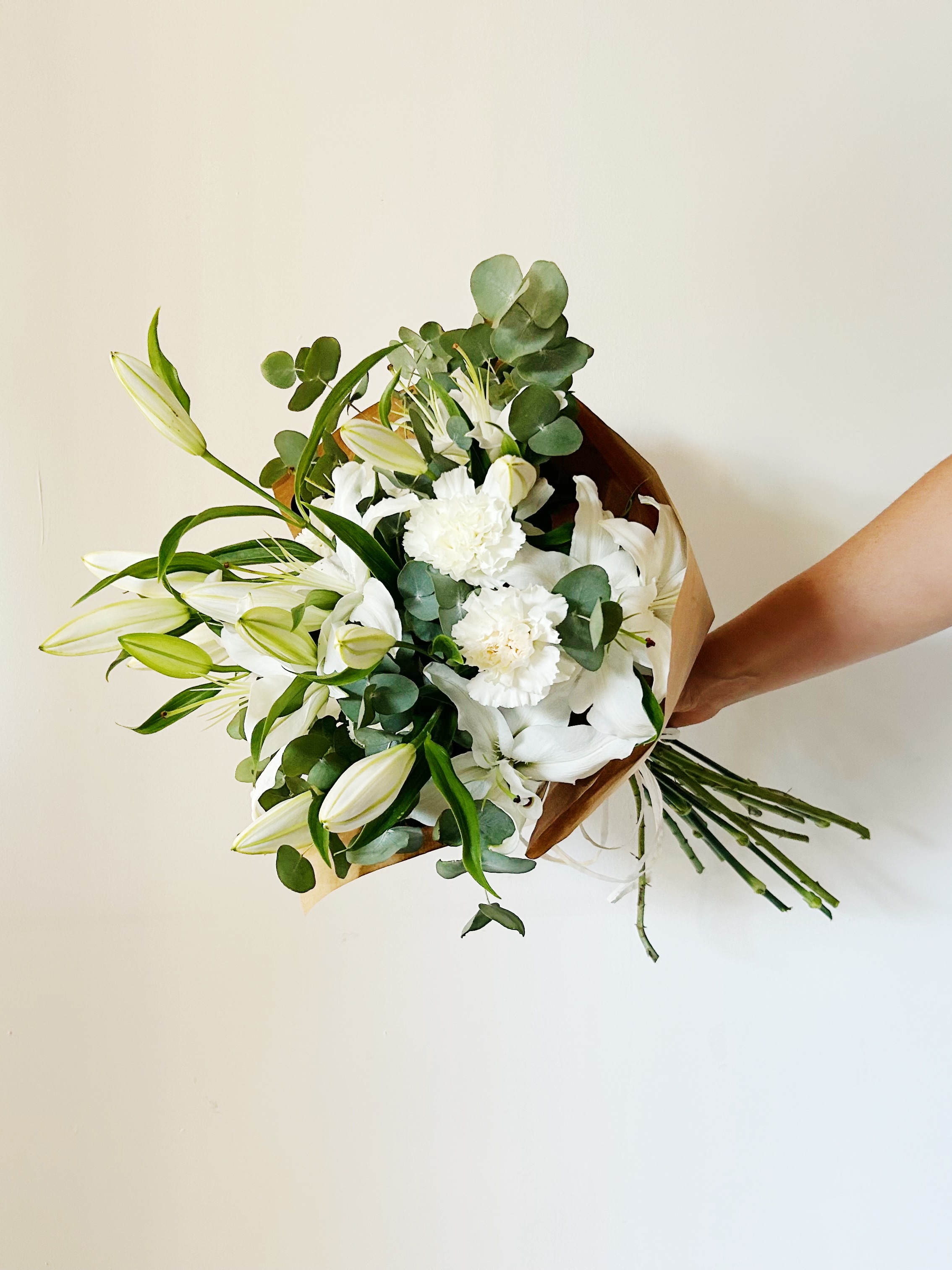 Bouquet of Lilies "Ethereal"