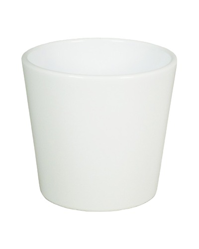 White Pot "Diameter 13cm"
