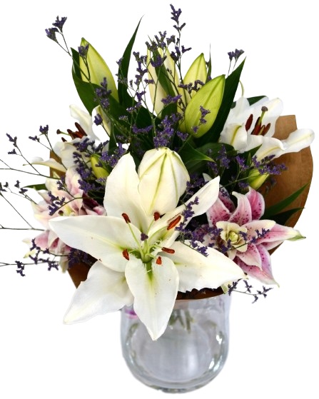 Bouquet of Lilies "Ethereal"