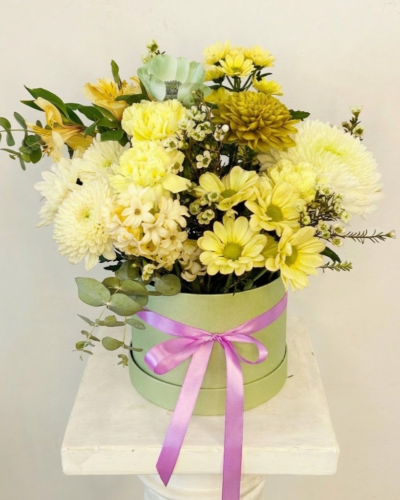 Caja de Flor Variada "Colores Primavera"