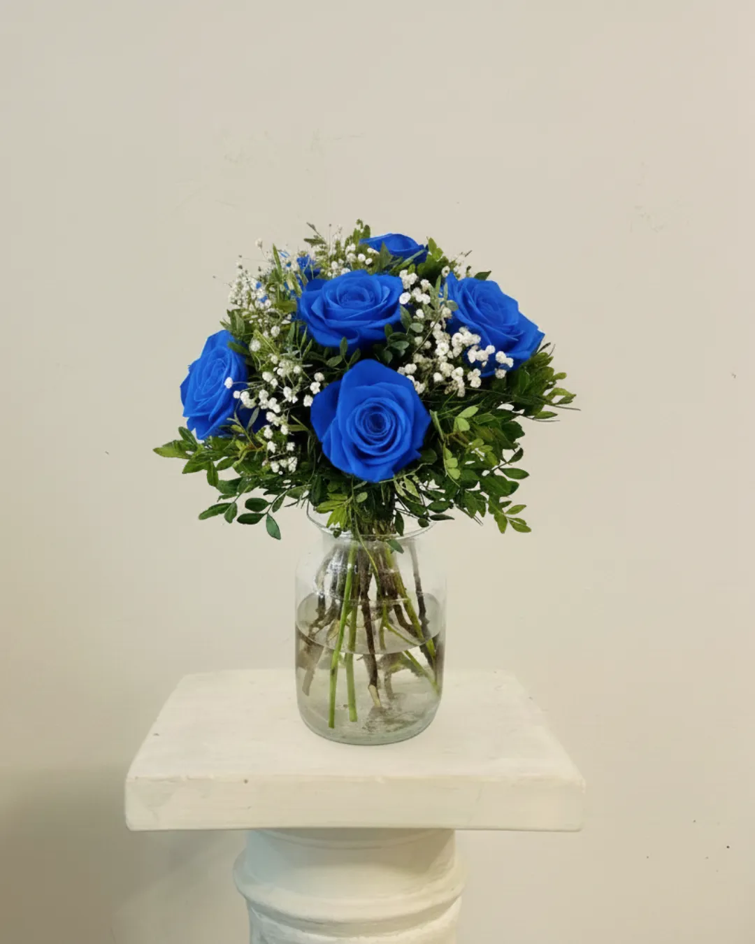 Ram de 6 Roses Blaves "Serendipia"