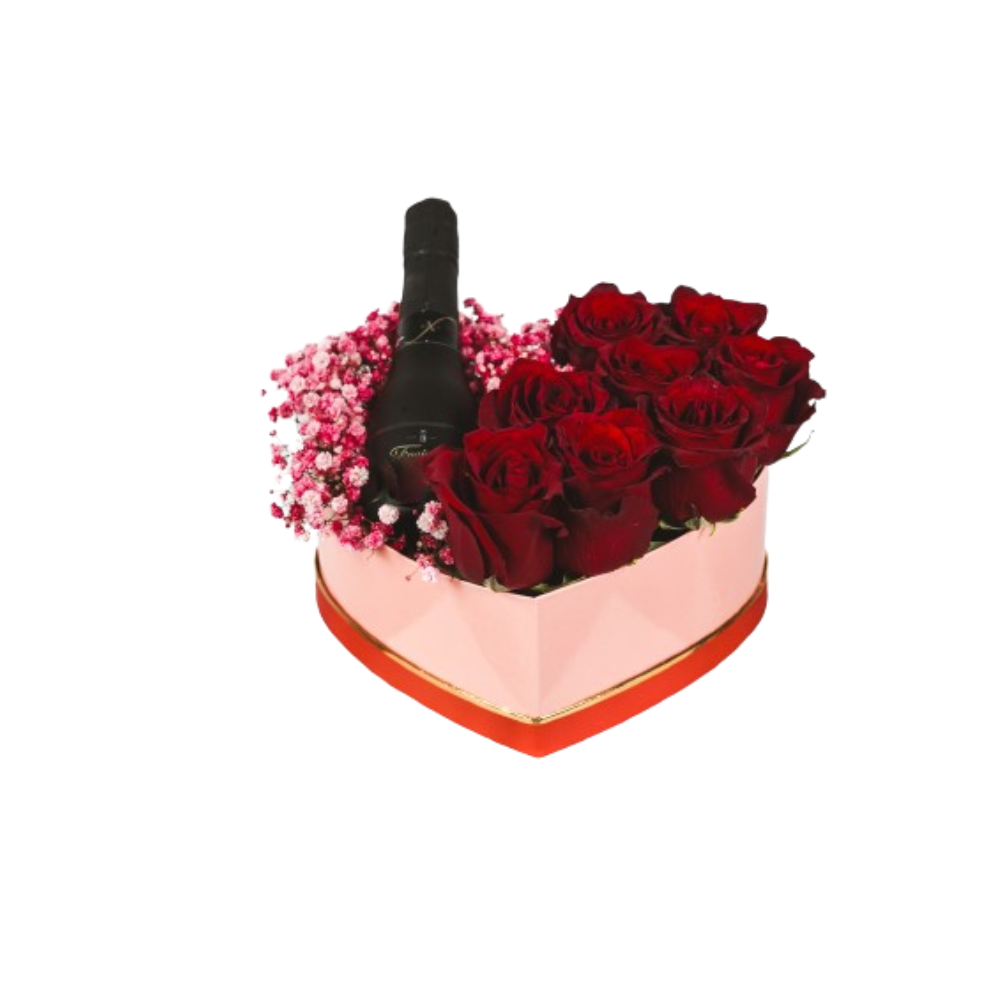 Caja para Cupcake San Valentin - Rouge Art