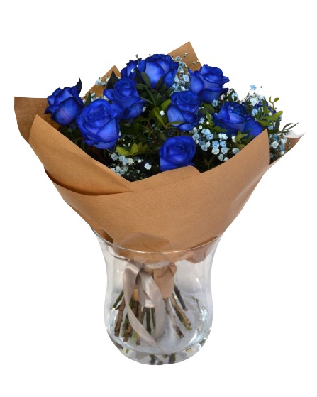 Ramo de Rosas Azules - Nefelibata | Envío de Flores a Domicilio | Rosistirem