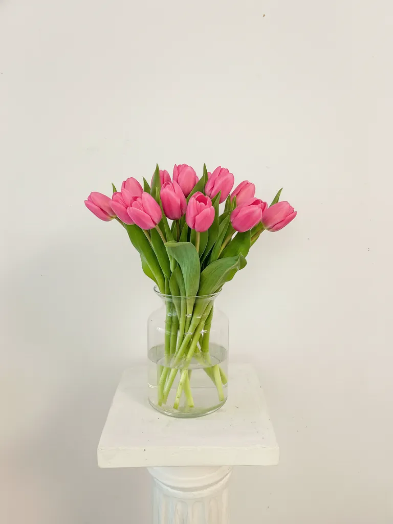 Ram de 20 Tulipes Roses