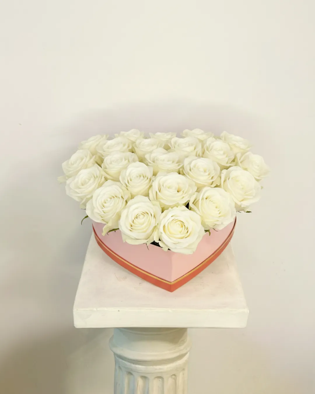 Caixa Cor "Quinze Roses Blanques"